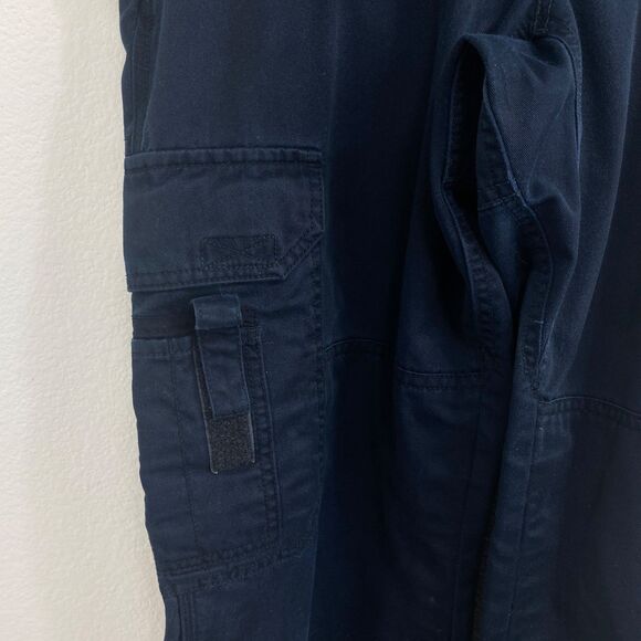 5.11 Tactical Series Navy Blue Cargo Pants Womens Size 12 34/30 Utility Work - Picture 7 of 16